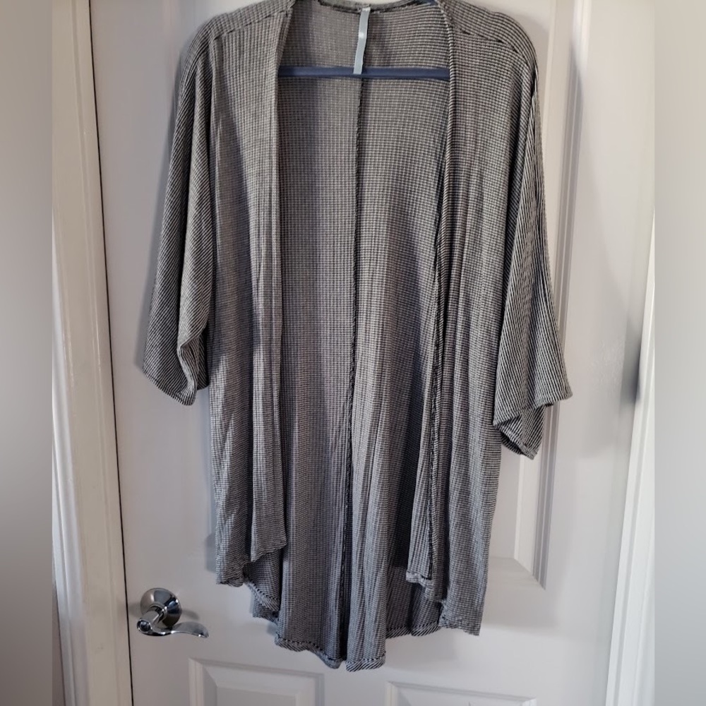 Women’s Grey Oversized Sweater Cardigan